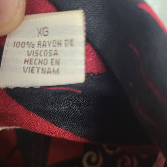 Cubavera Men's Size X-large Hawaiian Shirt Short Sleeve Button-Down Shirt - Picture 4 of 11